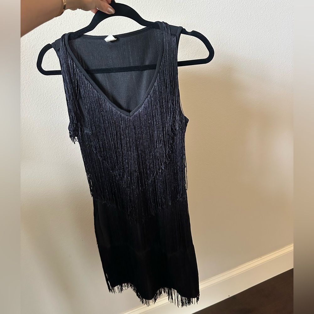 FRINGE mini dress